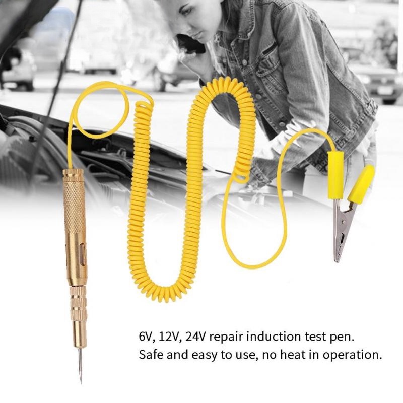 Bút Thử Điện dc 6v 12v 24v 6v Chuyên Dụng Cho Xe Hơi