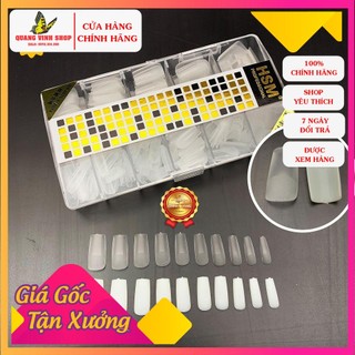 Móng úp nhám HSM (hộp 500 móng 4 phom)