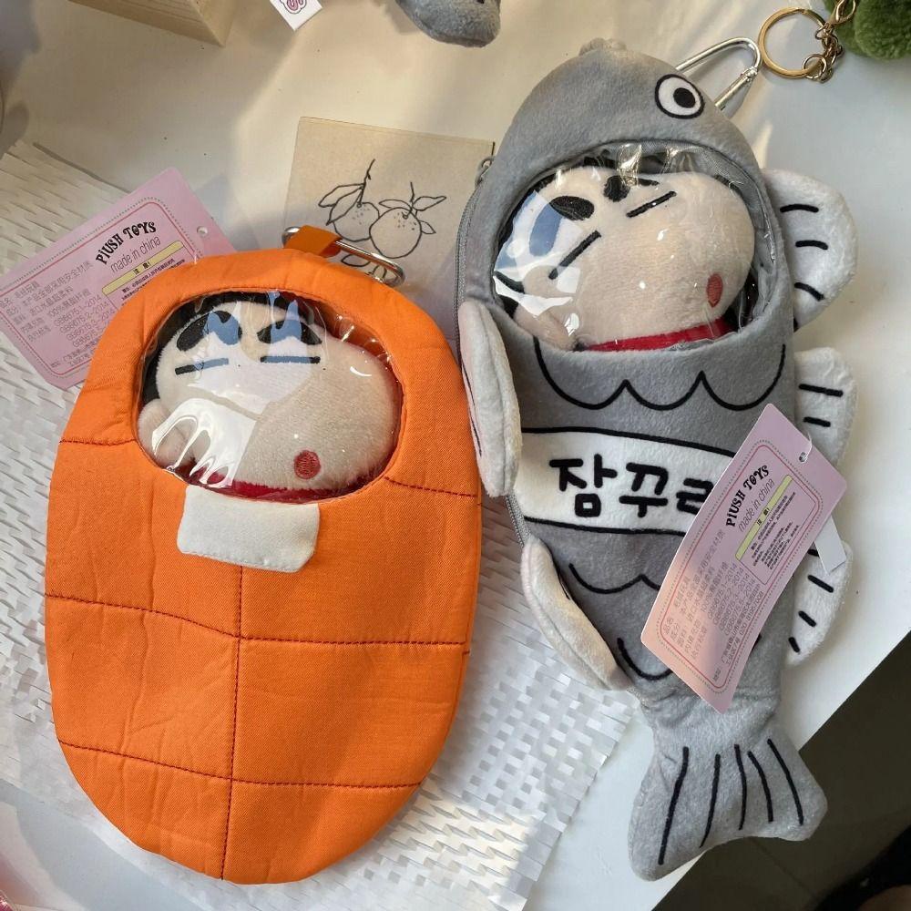 Dallas1 Móc Khóa Hình Cậu Bé Bút Chì shin-chan Bằng Bông Cỡ Lớn