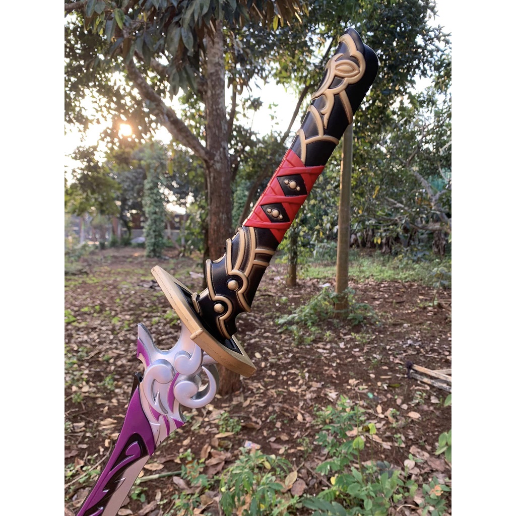 Mô hình Mộng Tưởng Nhất Tâm của Raiden Shogun bằng foam PU 106cm - Genshin Impact | Baystore