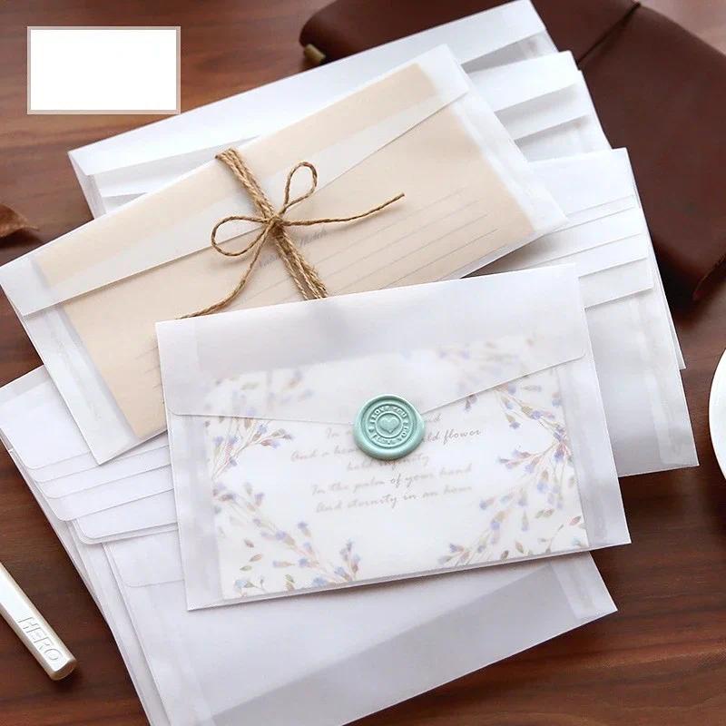 5 / 4 / 3r Thiệp Mời Đám Cưới Nhựa Trong Suốt In Chữ