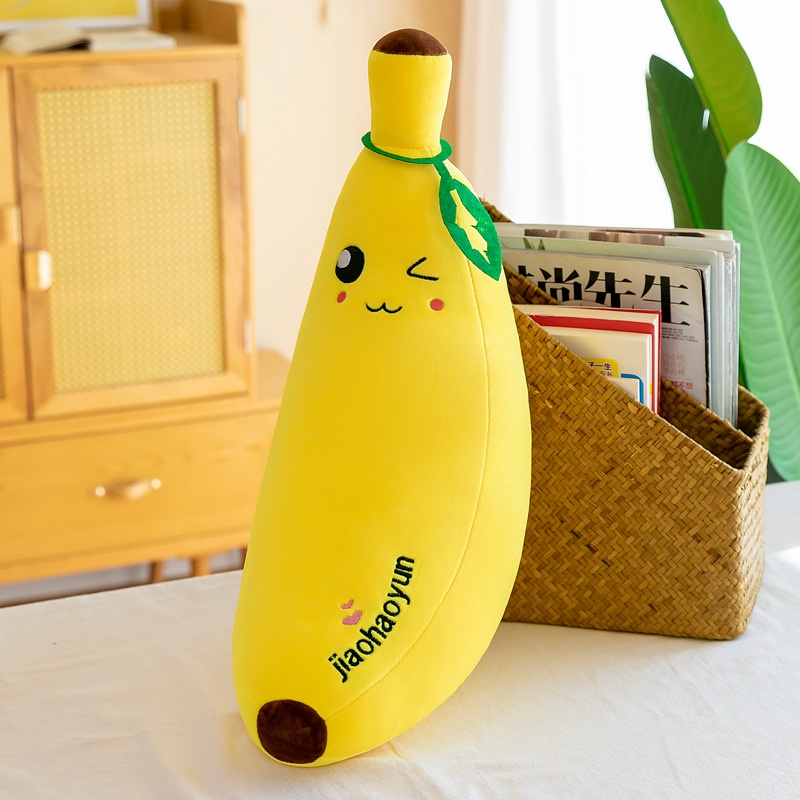 Gấu Bông Hình Quả Chuối 30cm 50cm Đáng Yêu