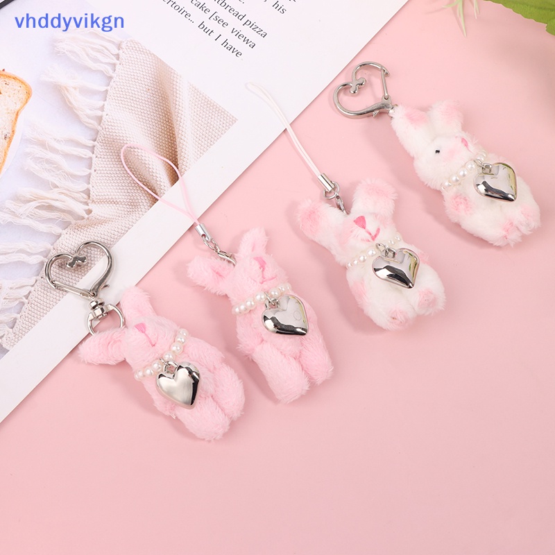 Vhdd y2k Dây Đeo Điện Thoại Hình Thỏ Nhồi Bông Đáng Yêu Có Móc Khóa Hàn Quốc vn
