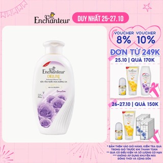 Sữa tắm nước hoa dưỡng da Enchanteur Sensation 180gr