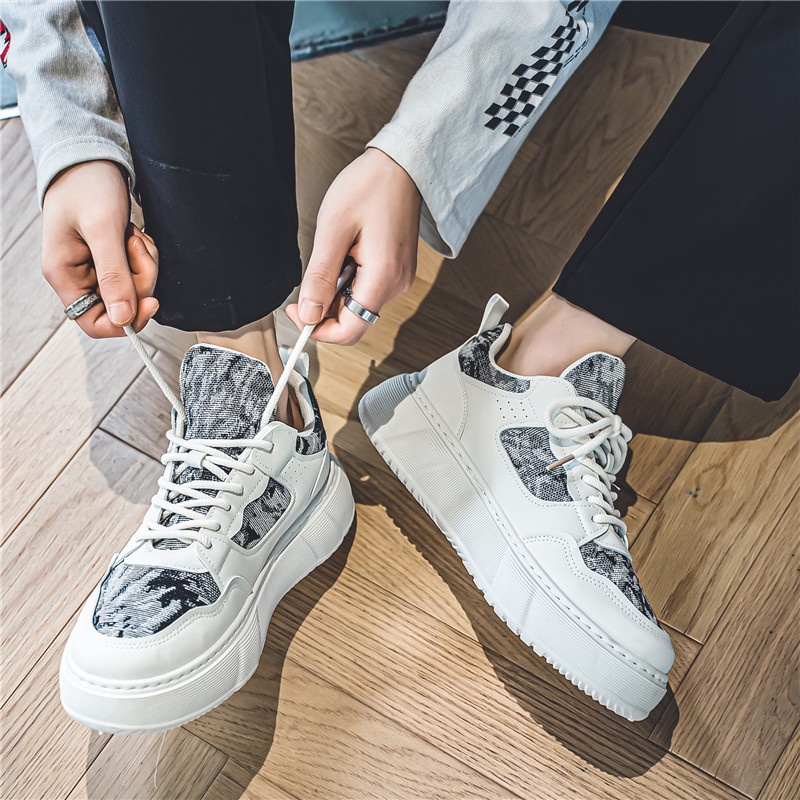 Giày thể thao nam đi học dày lười nam cao cấp giày thoáng khí chất lượng cao giày nam