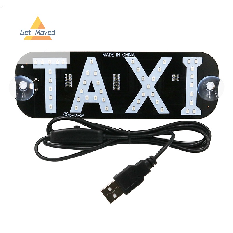 Đèn led 12v 12v Làm Đèn Báo Tín Hiệu Cho Xe taxi / Xe Hơi Kèm Công Tắc Mới