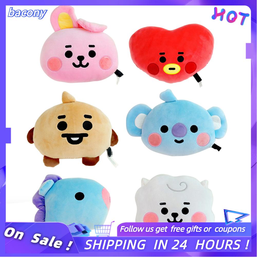 Bacony Car Neck Pillows Cute  Shaped Headrest Pressure Relief Support Cervical Protection Pillow