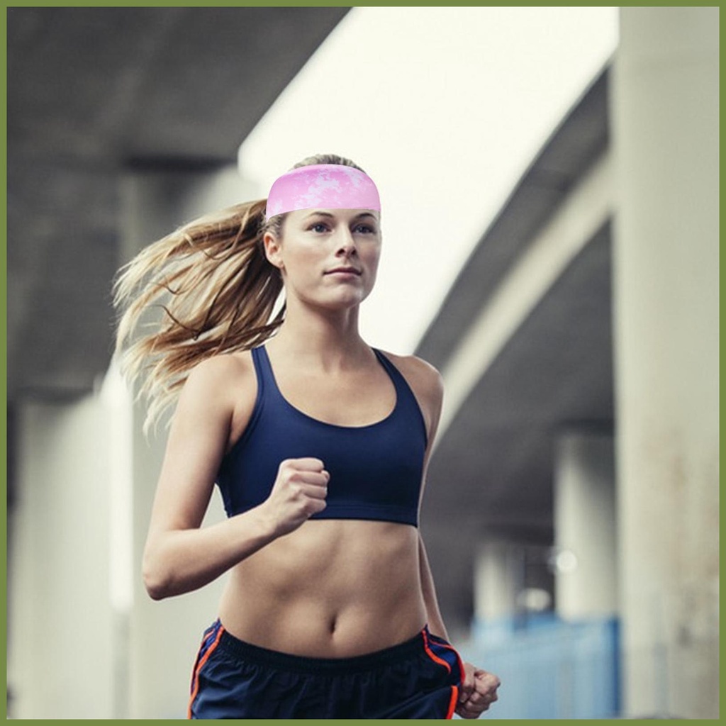 Băng Đô Mềm Co Giãn Thấm Hút Mồ Hôi Thoáng Khí Dành Cho Nữ Tập gym