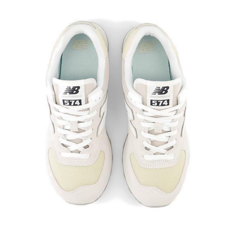 Giày Thể Thao New Balance 574 Unisex - White