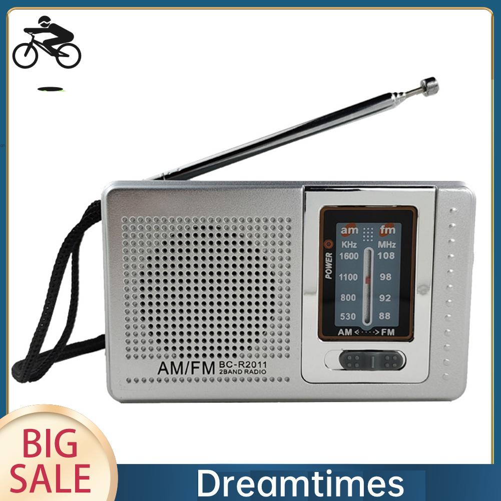 Radio mini hifi Băng Tần Kép 1.vn Có Ăng Ten Thu Sóng am fm