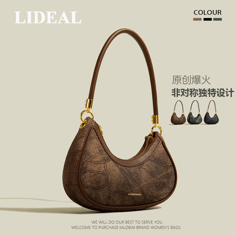 LIDEAL túi bao tử nữ túi đeo hông túi xách nữ đeo chéo 2023 NEW Thời trang Cute Fashion Giá rẻ GYB23B03FP 44Z231103