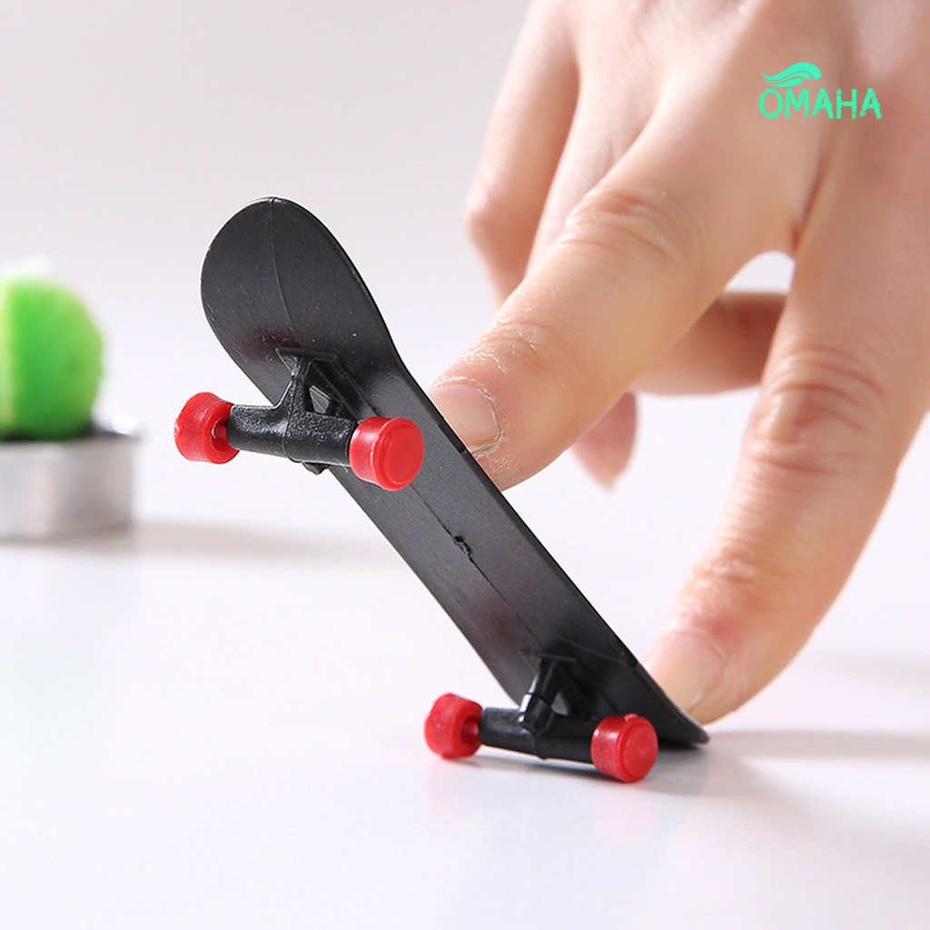 Ván Trượt Ngón Tay Bằng Nhựa In Họa Tiết Hoạt Hình Vui Nhộn Giảm Căng Thẳng