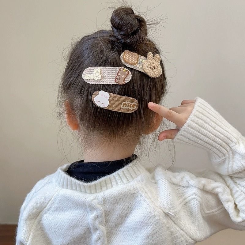 Bộ 4 Miếng Dán Tóc Thần Kỳ Thời Trang Thu Đông Cho Bé Gái