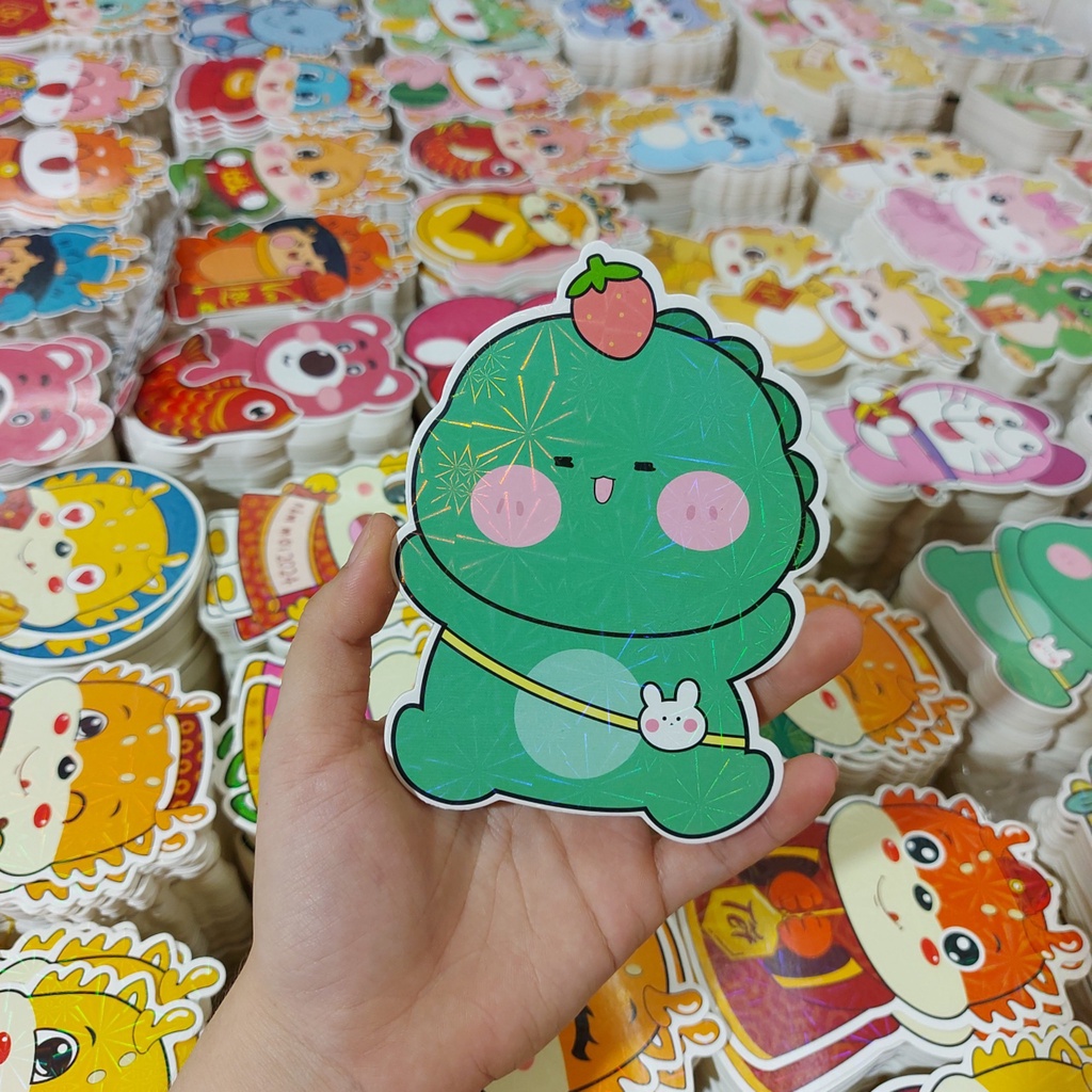 BAO LÌ XÌ CHIBI MẪU RỒNG 2024 NGHỘ NGHĨNH, THẢ GA LÌ XÌ CHO BÉ