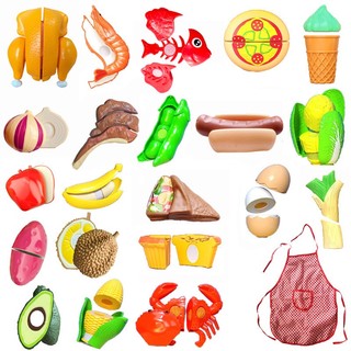 Bộ đồ chơi cắt trái cây / rau củ quả mô phỏng cắt gạo giáo dục trẻ em slo
