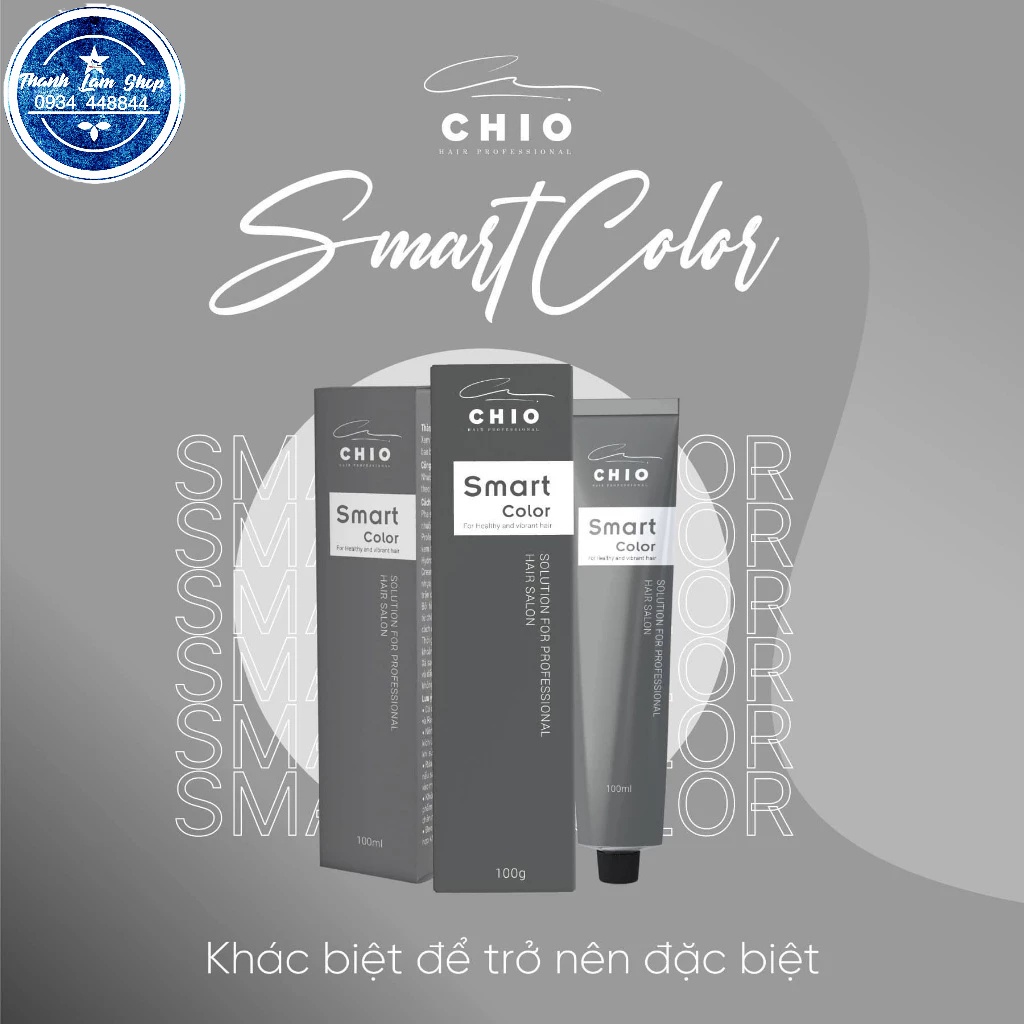 Thuốc Nhuộm Tóc CHIO Bền Màu, Bóng Mượt, Màu Thời Trang 100ML