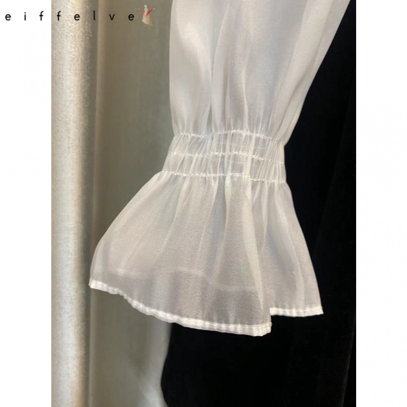 Đầm Nhung organza Dài Tay Đính Đá Pha Lê Phong Cách Mới 2023