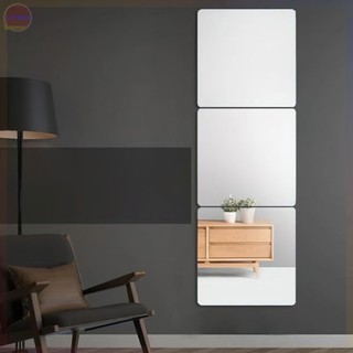 Gương Không Vỡ Treo Tường toàn thân gưing di động Dán Tủ Quần Áo ,Gương soi toàn thân (Chống Vỡ) 20*20cm -L.H Store