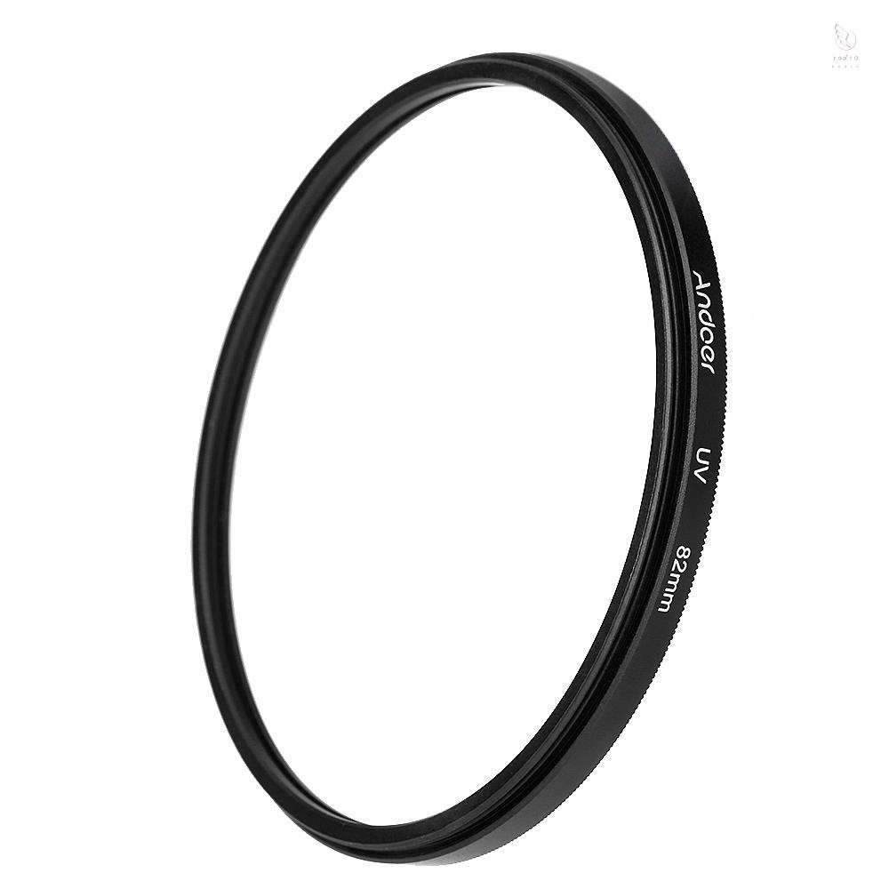 K&F CONCEPT Andoer 82mm UV Ultra-Violet Filter Lens Protector for Canon  DSLR Camera