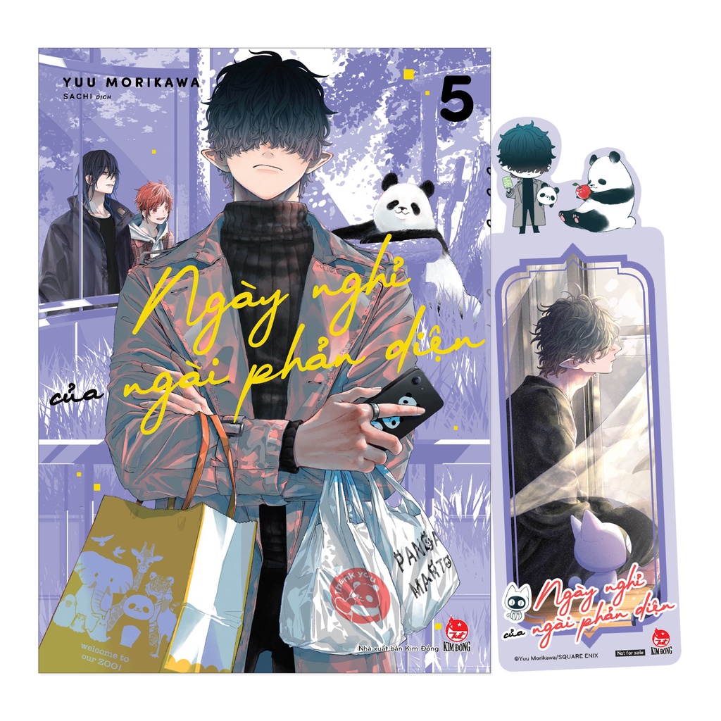 Sách Ngày Nghỉ Của Ngài Phản Diện - Tập 5 - Tặng Kèm PVC Bookmark