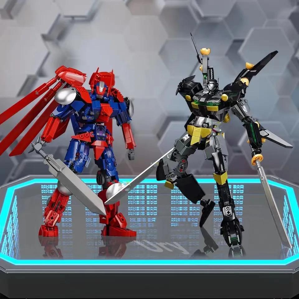 Đồ chơi Lắp ráp Mô hình Sluban  M38-B1052 Batman Mecha  M38-B1053 Kryptonian Superman