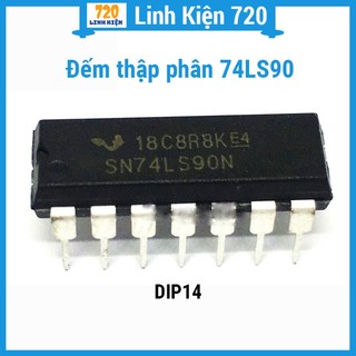 Đếm thập phân 74ls90 dip14