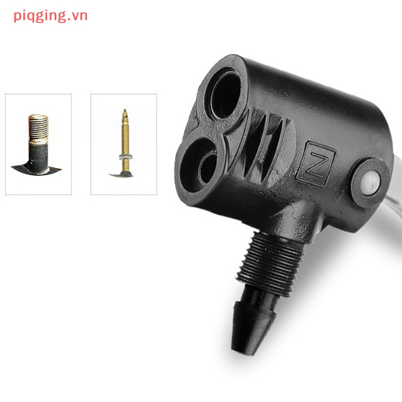 1 Ống Bơm Xe Đạp Hai Đầu f / v Dịch Vụ a / v schrader / Prestiga vn