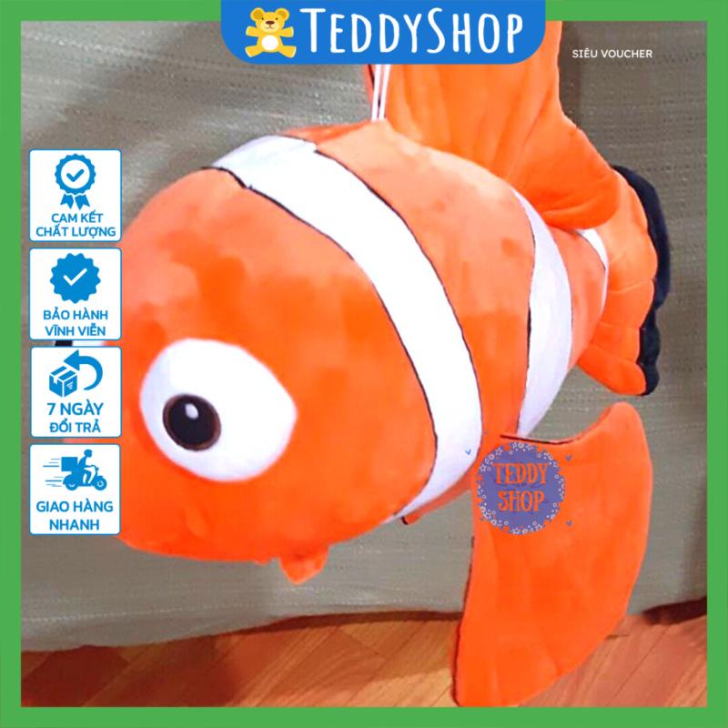 Gấu bông cá Hề NEMO vàng thú nhồi bông dễ thương đáng yêu cho bé - Hàng chất lương cao