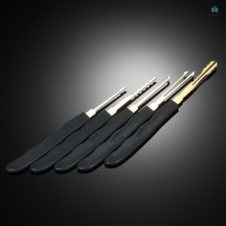 24pcs Lock Picking Tools Set – Practice Lockset Kit with Leather Case for Beginners
