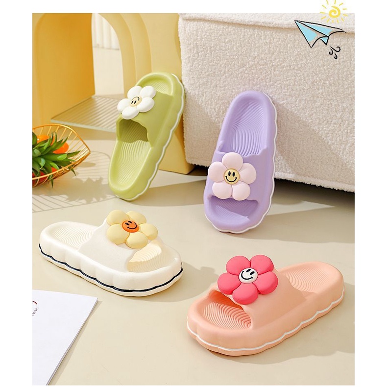 Stepping on shit Dép Đi Trong Nhà Đế Dày Thời Trang Mùa Hè Dễ Thương Cho Học Sinh