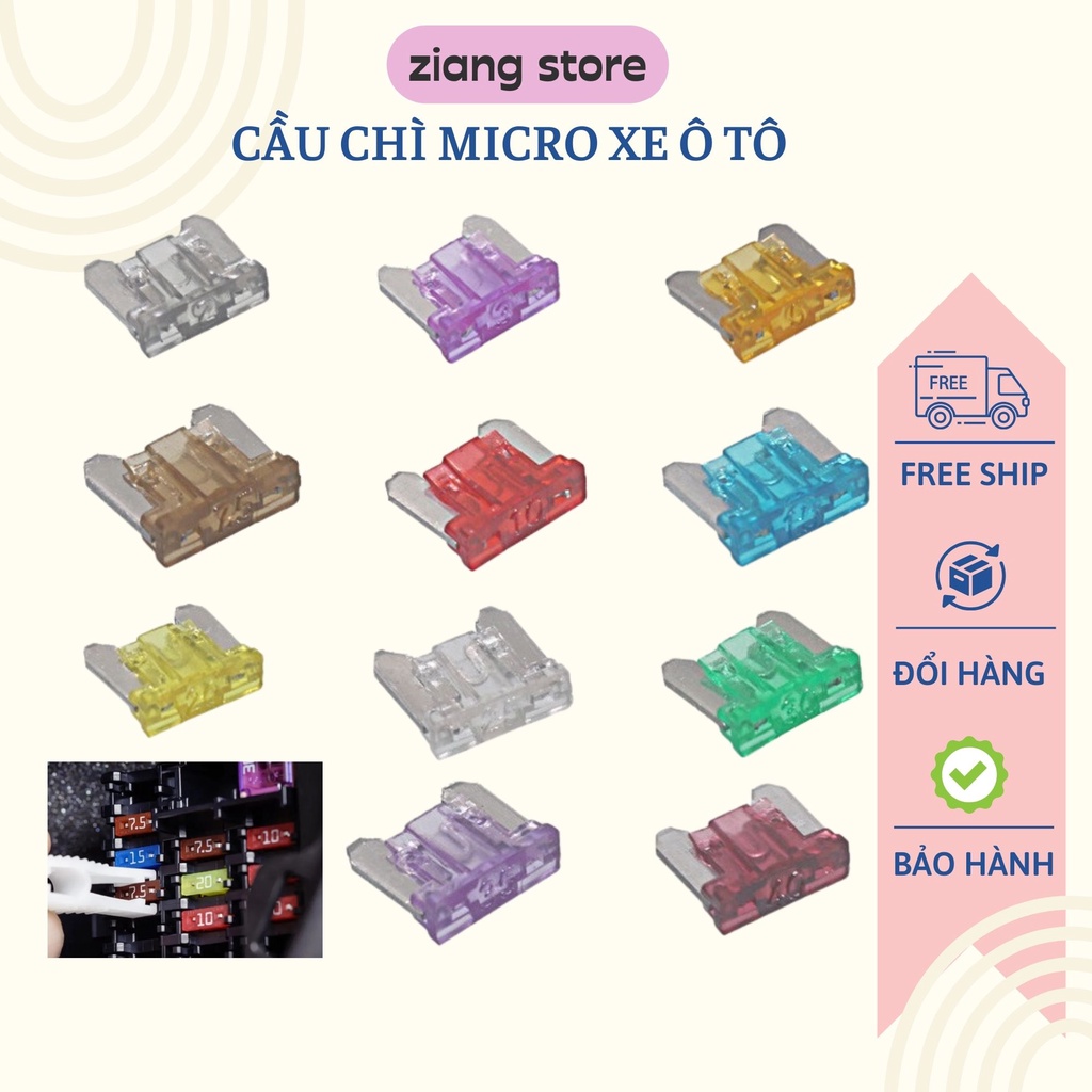 Cầu chì Micro dùng cho xe ô tô
