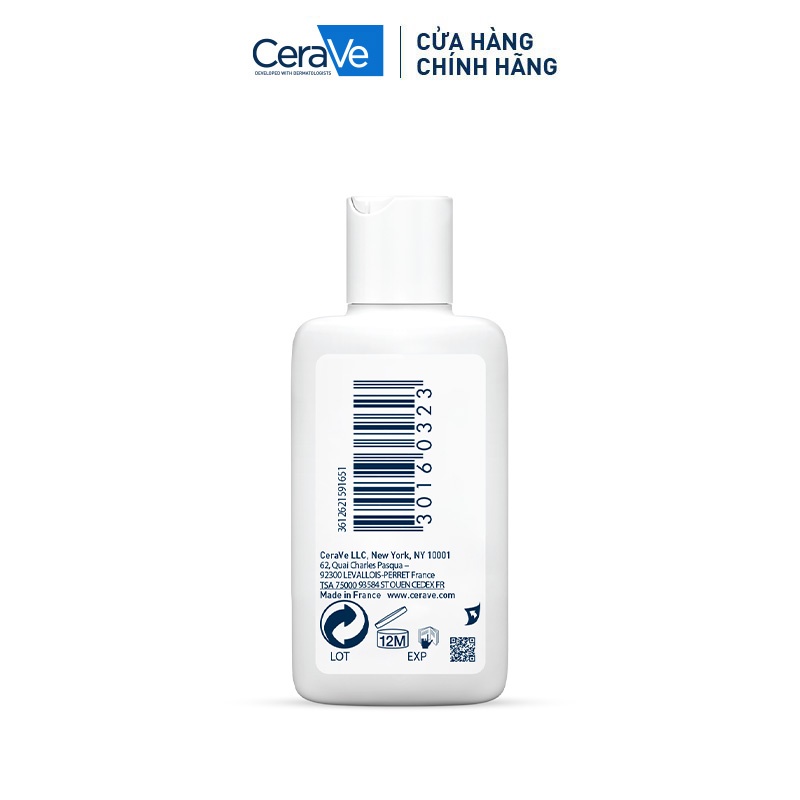 Sữa rửa mặt làm sạch & tẩy tế bào chết dịu nhẹ CeraVe SA Cleanser