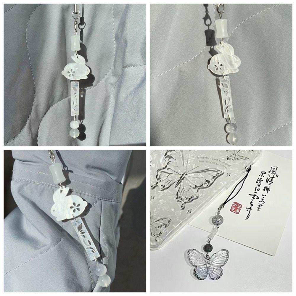 Daron1 Phụ Kiện Móc Khóa Điện Thoại Hình Thỏ Dễ Thương