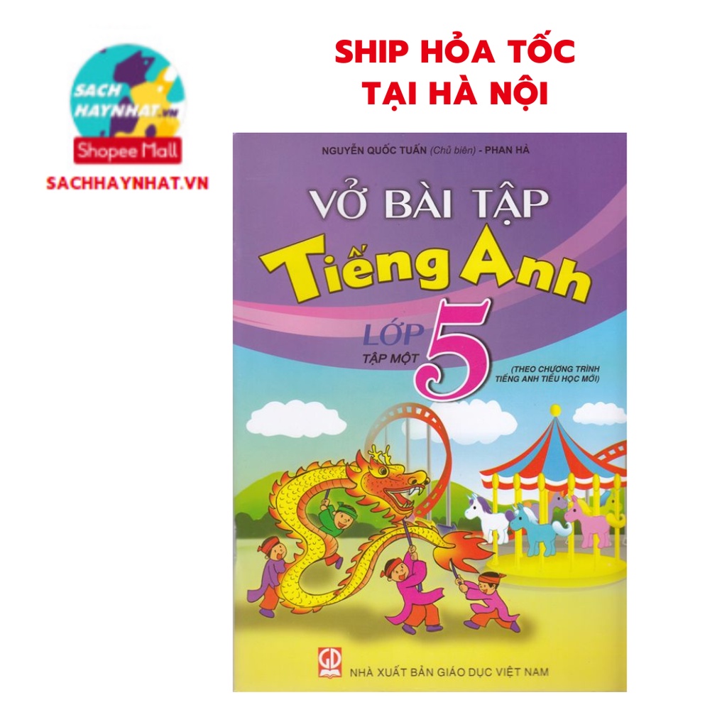 Sách - Vở Bài Tập Tiếng Anh 5 tập 1 ( Theo chương trình tiếng anh tiểu học mới )