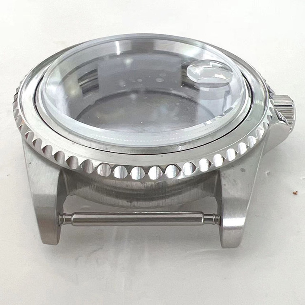 Ốp Bảo Vệ Mặt Đồng Hồ Kính Lúp sapphire 40mm Bằng Thép Không Gỉ 8215 / 8200 / 8205 / 2813