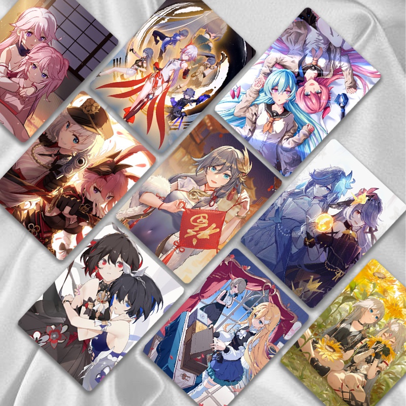 Honkai Impact 3 Lomo Card Flash Laser Photocard