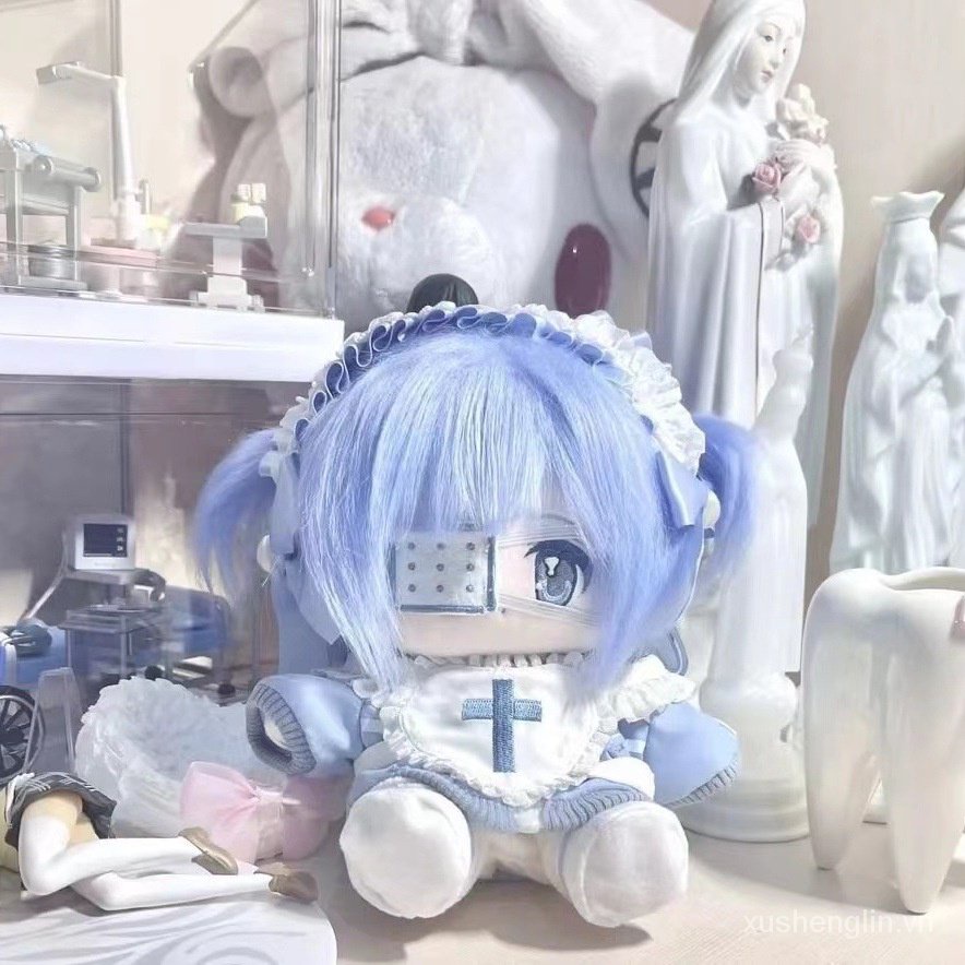 New small night 20cm cotton doll non-attribute with people around can change plush doll birthday gift