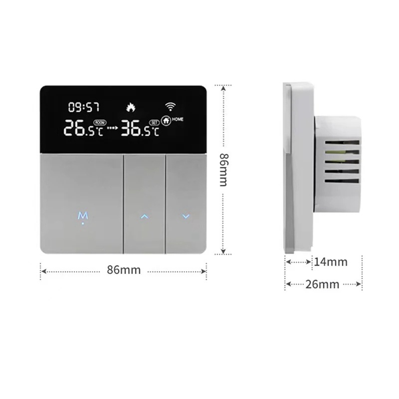 Tuya Thiết Bị Điều Khiển Nhiệt Độ Sàn Nhà Thông Minh wifi Cho yandex alice alexa