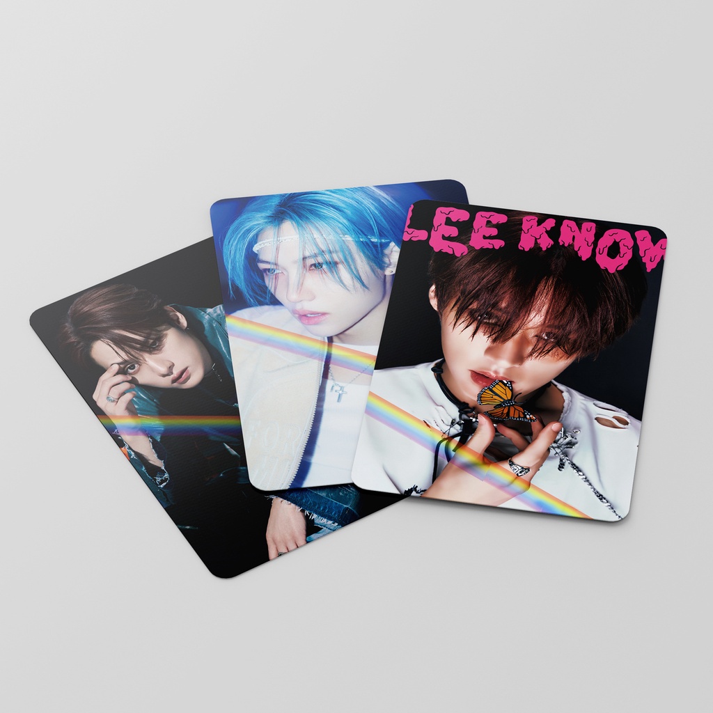 Hộp 55 Tấm Ảnh lomo card Nhóm Nhạc kpop stray kids - star laser