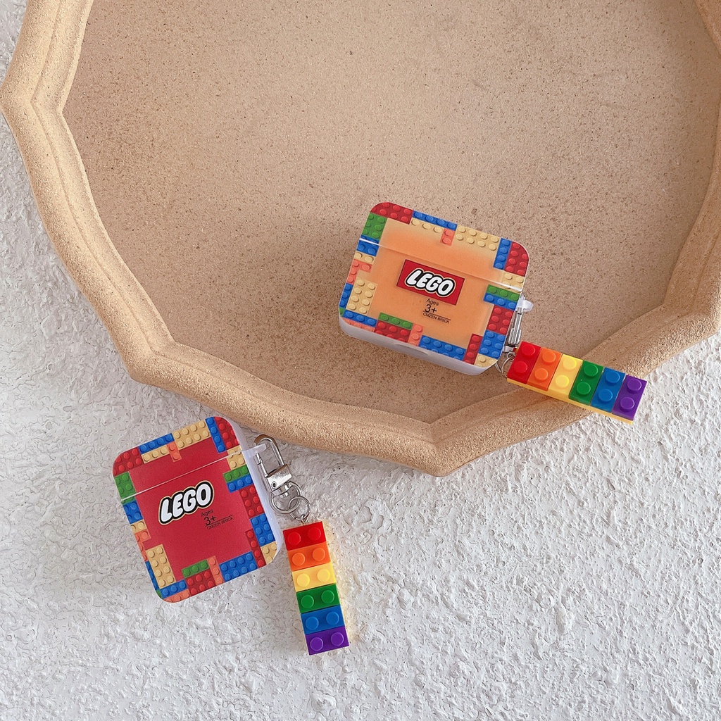 Thời Trang Vỏ Bảo Vệ Hộp Sạc Tai Nghe airpods pro gen 2 1 2 pro 3 Hình lego toy Story Kèm Móc Khóa