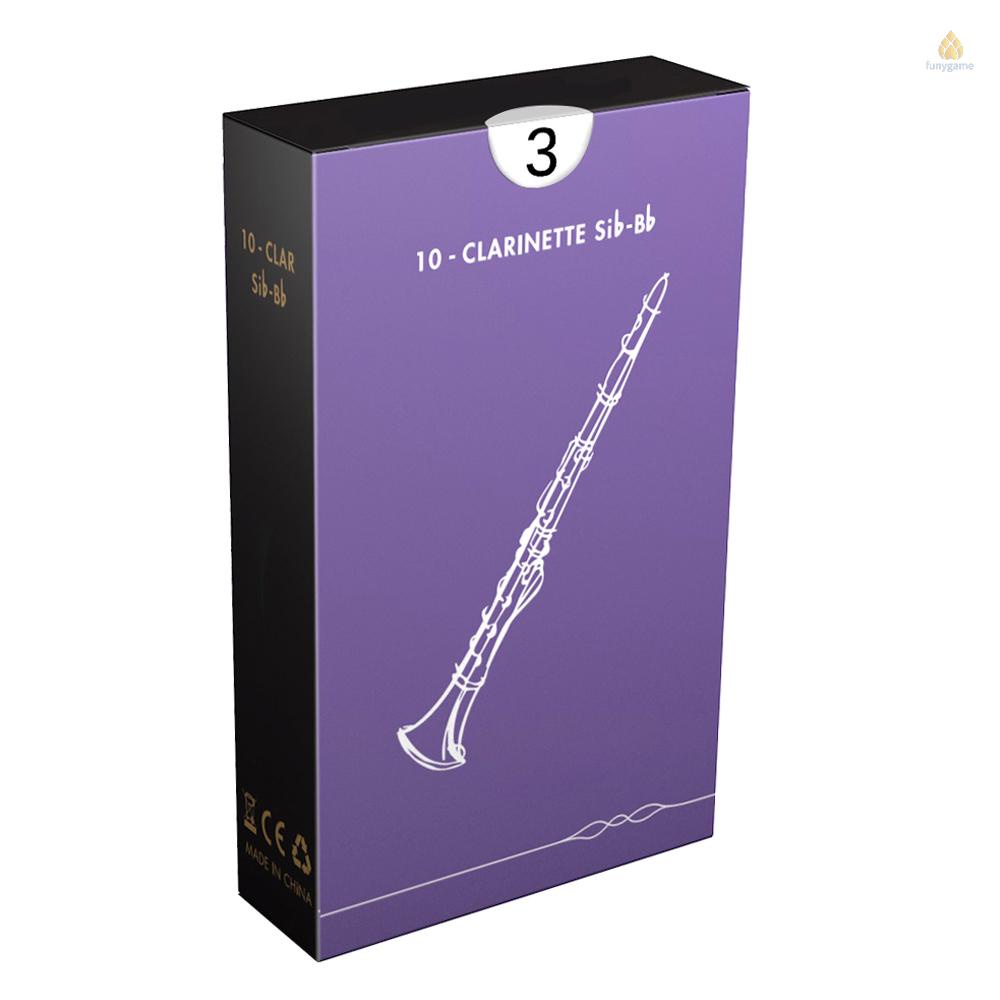 Hộp 10 Ống Sáo clarinet Truyền Thống 3.0