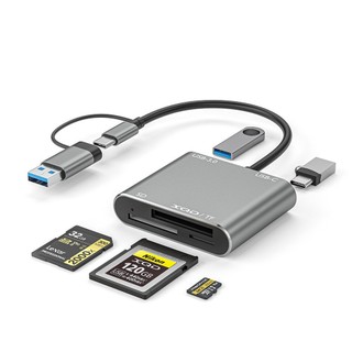 Mới đầu đọc thẻ nhớ tf / sd / xqd cổng usb 3.0 tốc độ cao nd6q