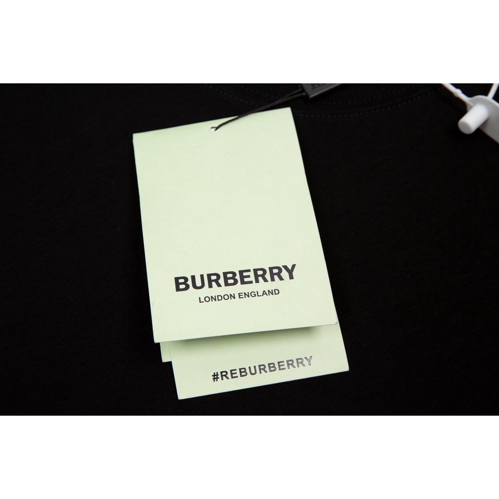 Áo Thun Burberry 100% cotton Tay Ngắn Thời Trang Cho Nam Nữ