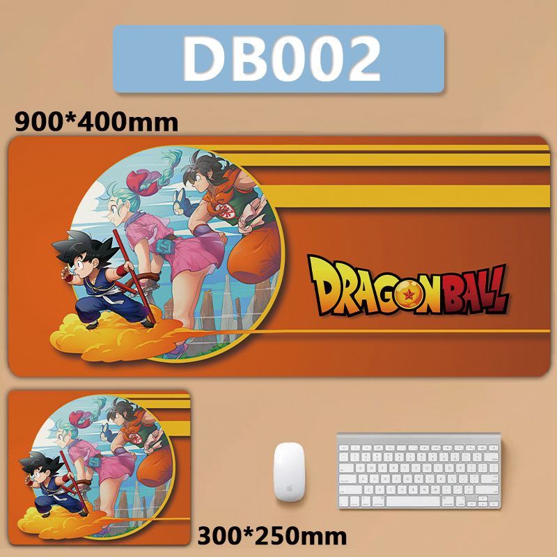Tấm Lót Chuột Máy Tính Để Bàn Cỡ Lớn In Hình son goku super saiyan Trong anime dragon ball