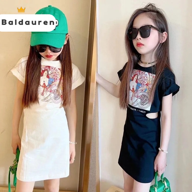 Baldauren Váy Bé Gái váy váy trẻ em công chúa bé gái thời trang dễ thương đẹp 2023 NEW KLQ2392VMU 38Z230921