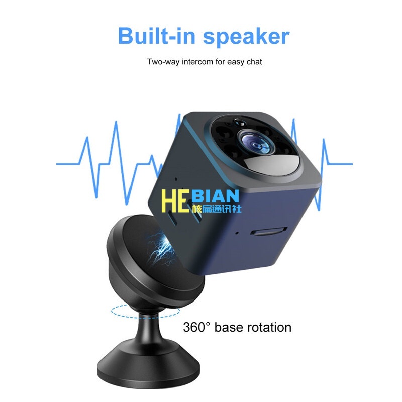 Camera mini Không Dây as02 Phát Hiện Chuyển Động 1080p ir