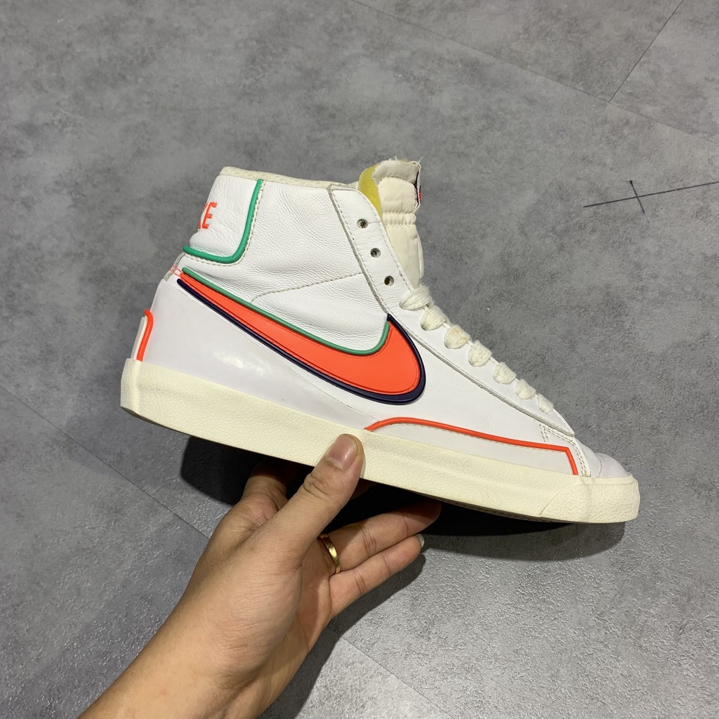 2hand Giày Nike Blazer Mid Infinite White Crimson DA7233-102 SIZE 40.5 PVN10101