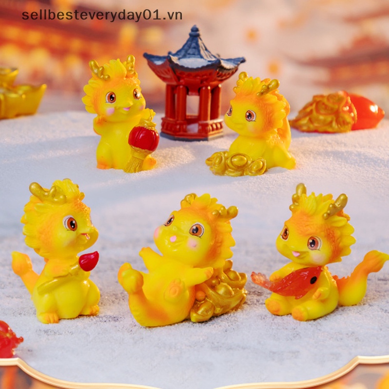 Stella & Tượng Hình Rồng Mini Dễ Thương Trang Trí Nhà Cửa Dịp Năm Mới