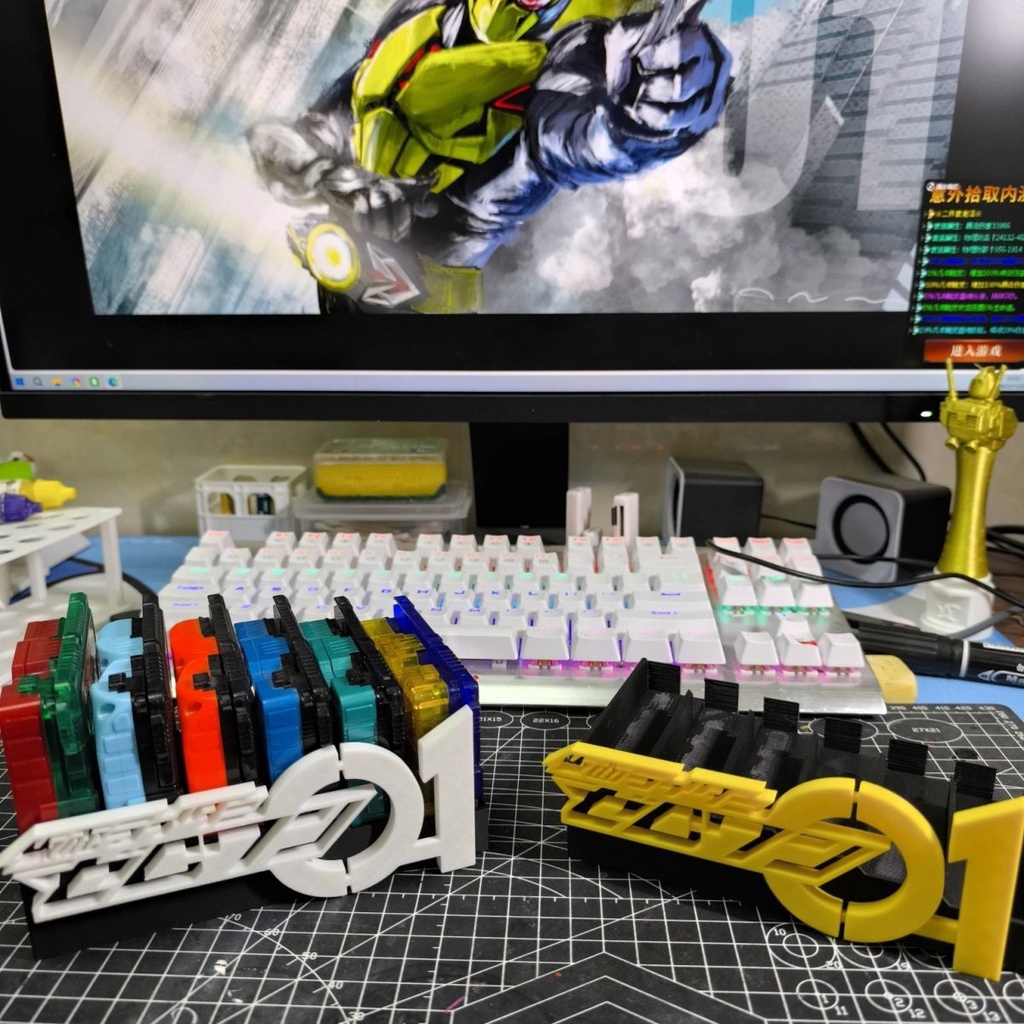 Hàng Mới Về kamen rider 01 Lưu Trữ Chìa Khóa Đai Lưng Bằng acrylic Phiên Bản Giới Hạn