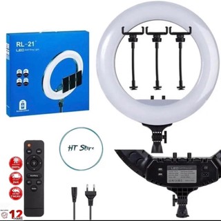 Đèn rl 36cm, 45cm, 54cmkèm 3 kẹp điện thoại +chân linco cao cấp phụ kiện selfie